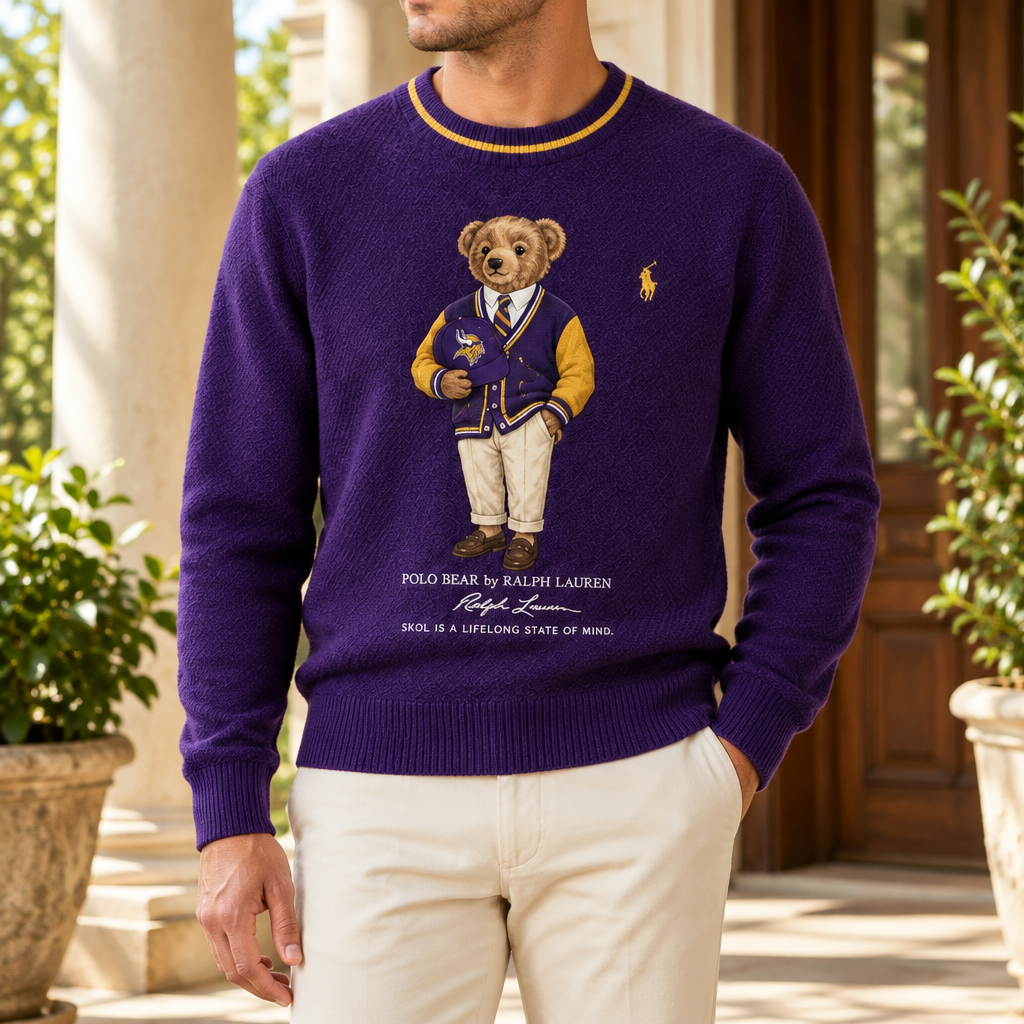 Minnesota Vikings Premium Crewneck Sweater