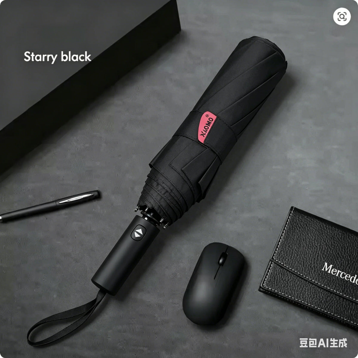 Patch umbrella, memory folding umbrella, no-folding quick-retracting automatic umbrella, sunshade umbrella
